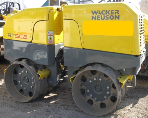 2012 Wacker RT82SC2 Trench Roller