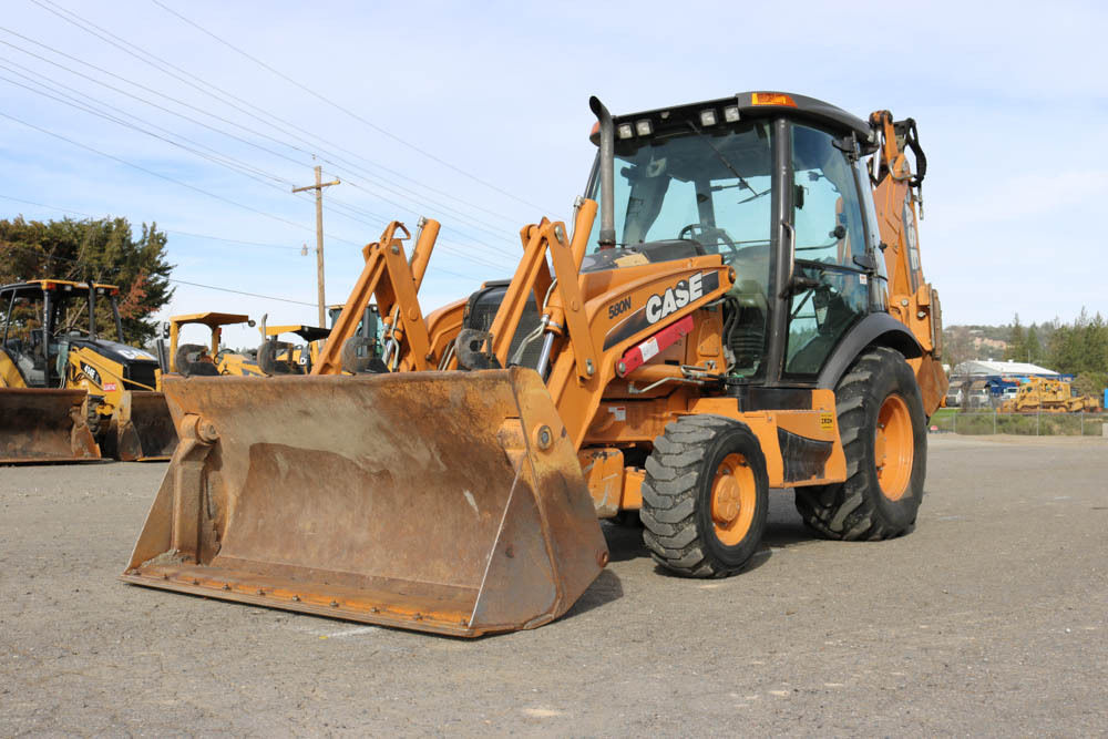 2012 Case 580N 4WD Backhoe Loader