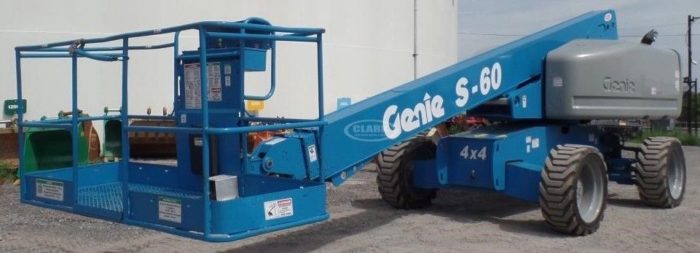 2008 Genie S-60 Aerial Boom Lift