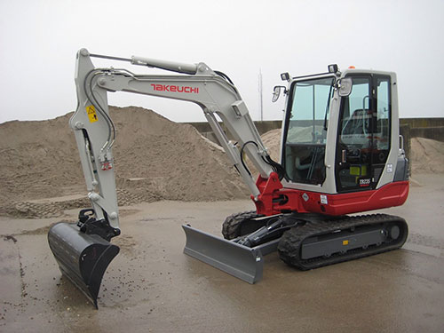 takeuchi, hydraulic excavator, TB235C