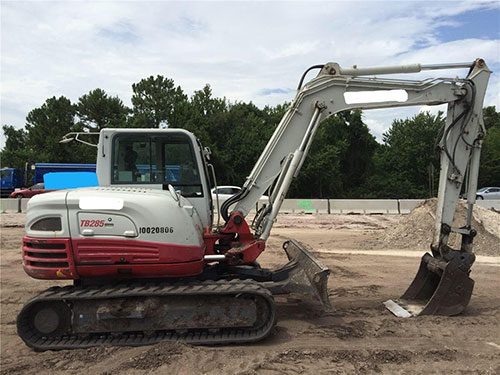 Takeuchi, TB285 Hydraulic Excavator, escavators