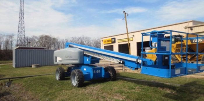 2006 Genie S-60 Boom Man Lift Diesel