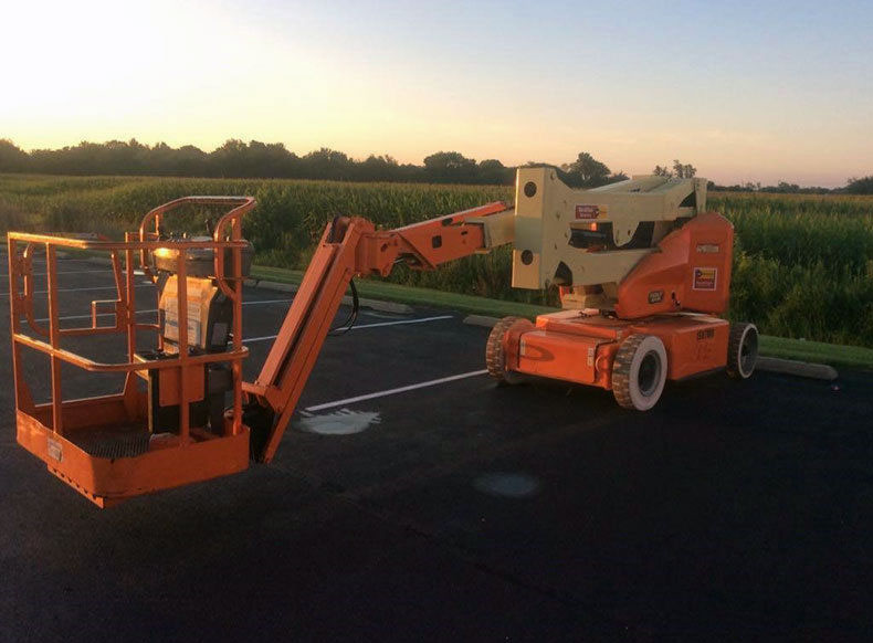 2007 JLG E400AJPN Boom Man Lift Diesel