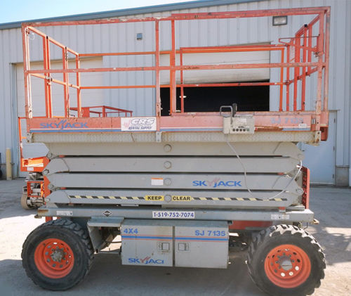 2007 SKYJACK SJ7135RT Scissor Lift