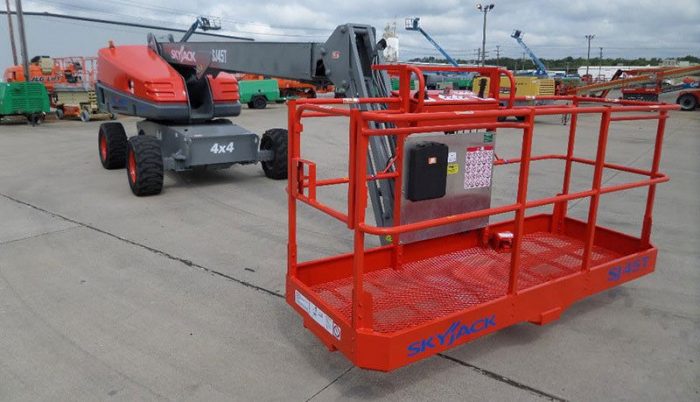 2007 Skyjack SJ45T Boom Man Lift Diesel