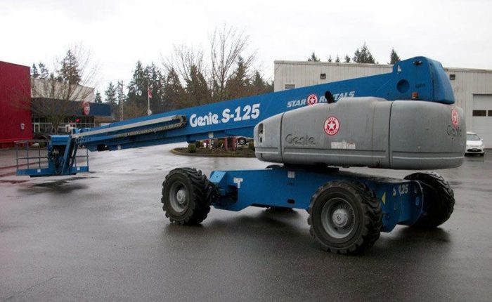 2008 Genie S-125 Boom Lift Diesel 3270 Hours Well Maintained Illinois