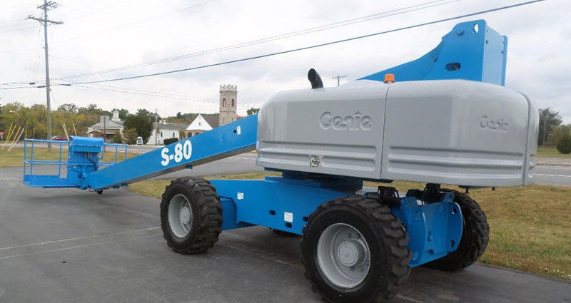 2008 Genie S-80 Boom Man Lift Diesel