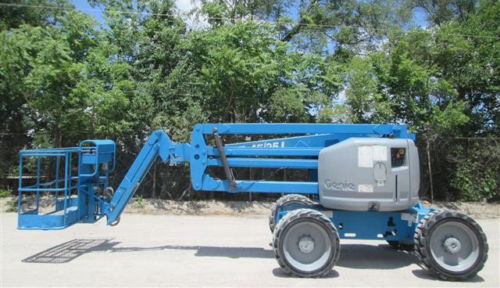 2008 Genie Z4525RT Boom Man Lift Diesel