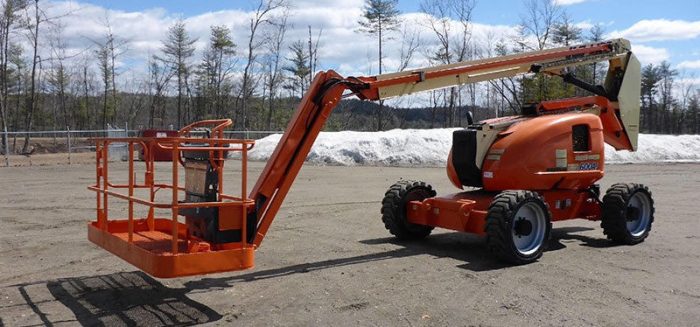 2008 JLG 600AJ Boom Man Lift Diesel