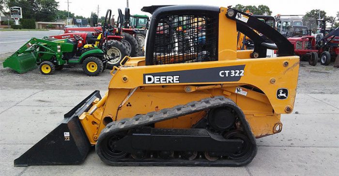 2008 JOHN DEERE CT322 Skid Steer Track Loader Diesel