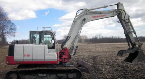 2010 TAKEUCHI TB1140 Excavator Diesel