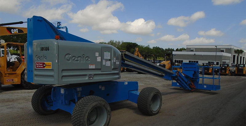 2011 Genie S-45 4WD Boom Man Lift Diesel