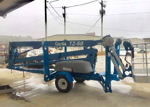 2011 Genie TZ-50/30 DC Boom Man Lift Diesel