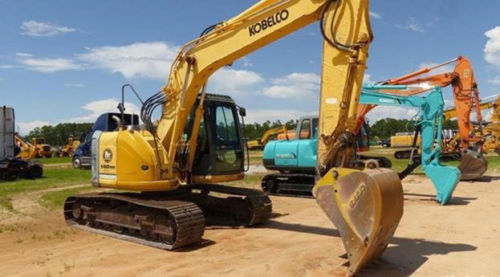 2011 KOBELCO 140SRLC Excavator Diesel