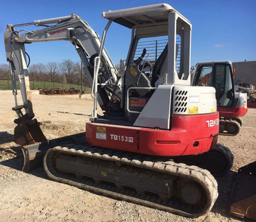 2011 TAKEUCHI TB153 FRC Mini Excavator Diesel