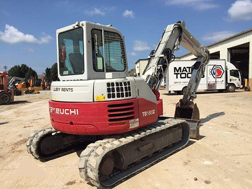 2011 TAKEUCHI TB180FR Excavator Diesel