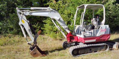 2011 TAKEUCHI TB235 Mini Excavator Diesel