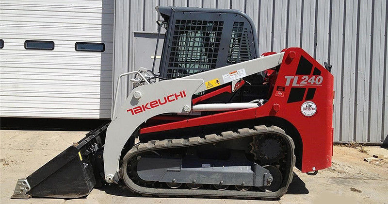 2011 TAKEUCHI TL240C Skid Steer Track Loader Diesel