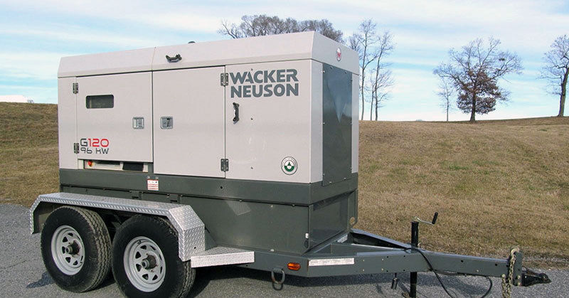 2011 WACKER G 120 Generator