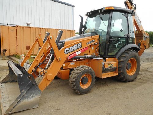 2012 Case 580N 4WD Backhoe Loader