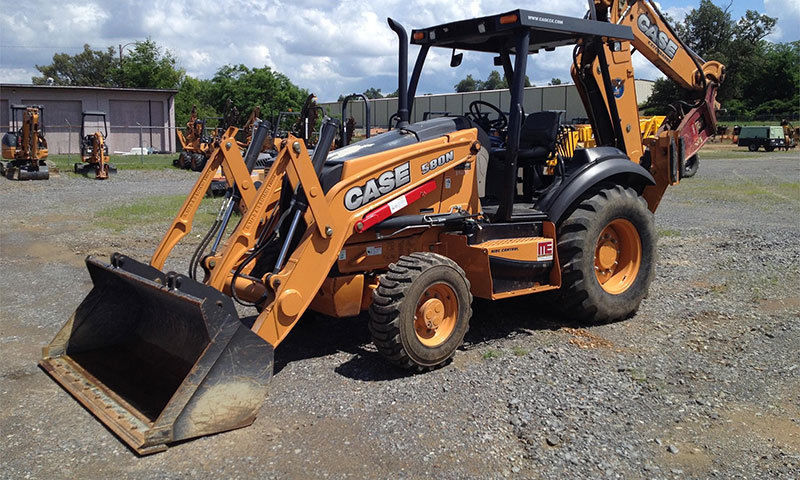 2012 Case 580N 4WD Backhoe Loader