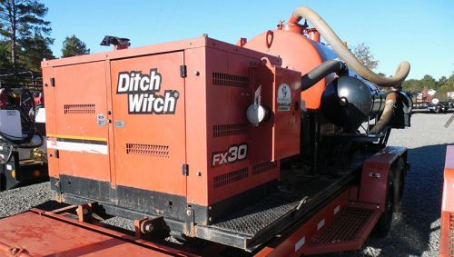 2012 DITCH WITCH FX30 Vacuum Trailer 751-1000 Gall Diesel