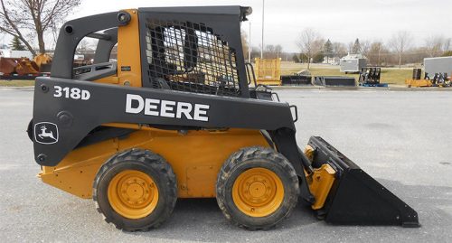 2012 JOHN DEERE 318D Skid Steer Loader Diesel