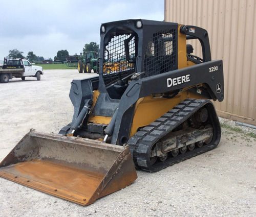 2012 JOHN DEERE 329D Skid Steer Track Loader Diesel