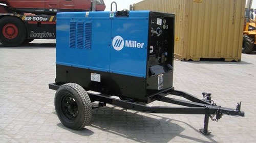 2012 MILLER BIG BLUE 500D Welder Arc 500