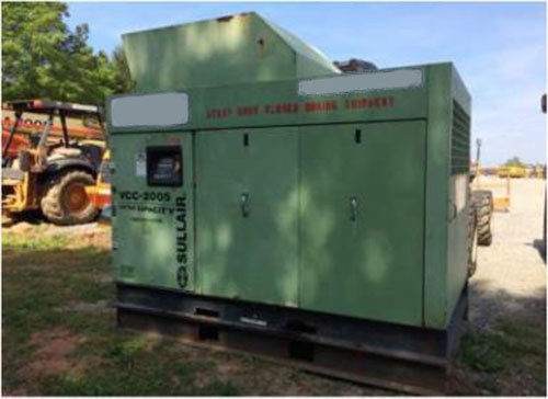 2012 SULLAIR VCC200S-150HAC Compressor