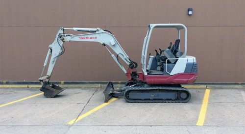 2012 TAKEUCHI TB235 Mini Excavator Diesel