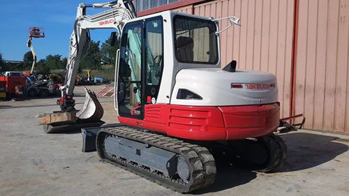 2012 TAKEUCHI TB285 Mini Excavator Diesel