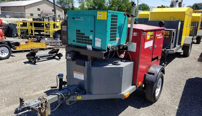 2012 WACKER E1100 Ground Heater 2500 SQ FT