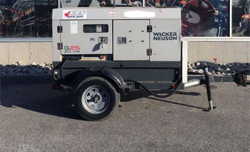 2012 WACKER G 25 Generator