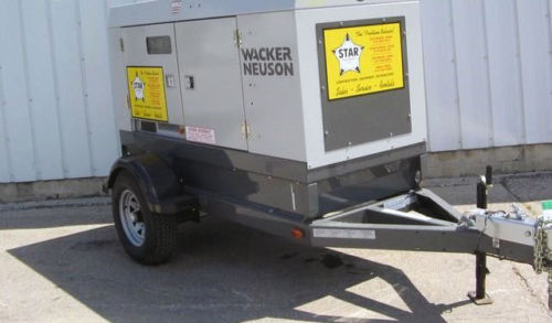 2012 WACKER G 50 Generator