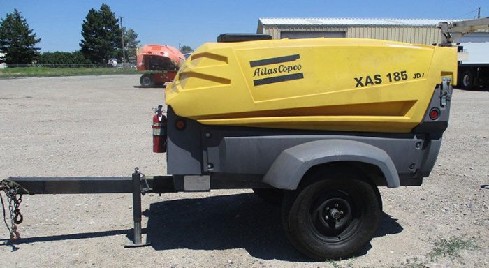 2013 ATLAS COPCO XAS185JD Compressor