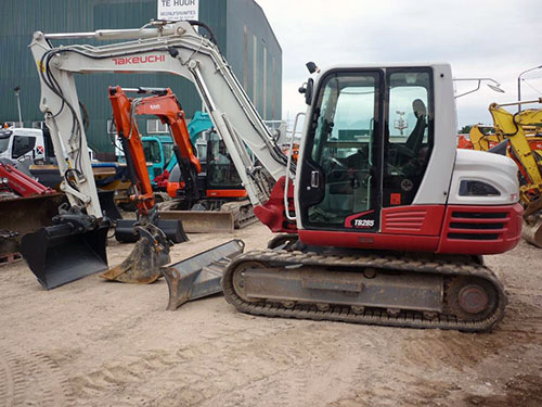 2013 TAKEUCHI TB285 Mini Excavator Diesel