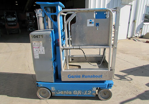 2011 GENIE GR-12 Vertical Lift 12