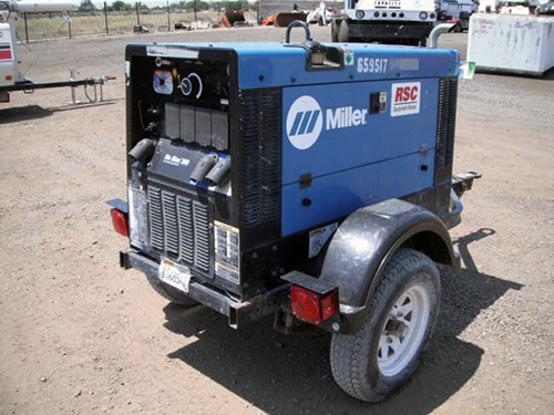 2012 MILLER BIG BLUE 300 Welder Arc 300 Diesel